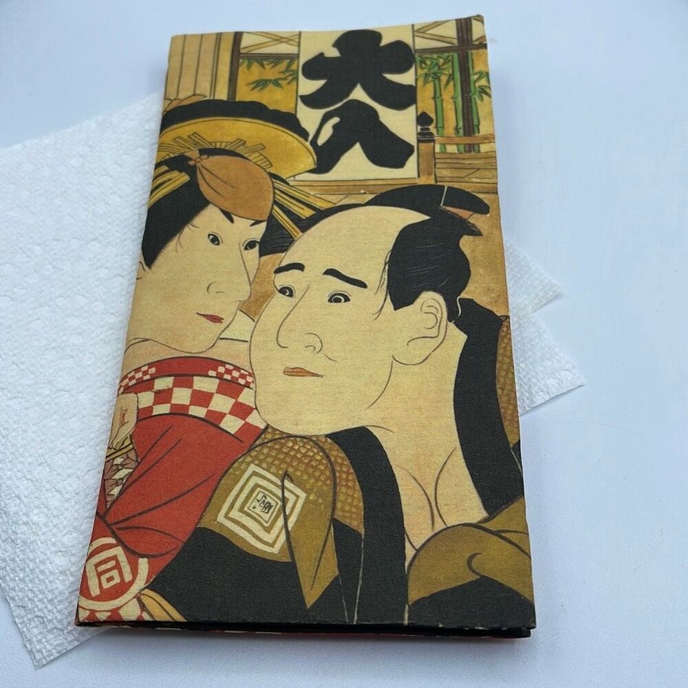 Wagami Japanese paper in Kabuki Actors wallet